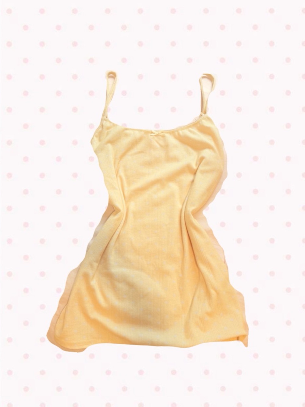 cute summer polka dot top! (or sleep top!)